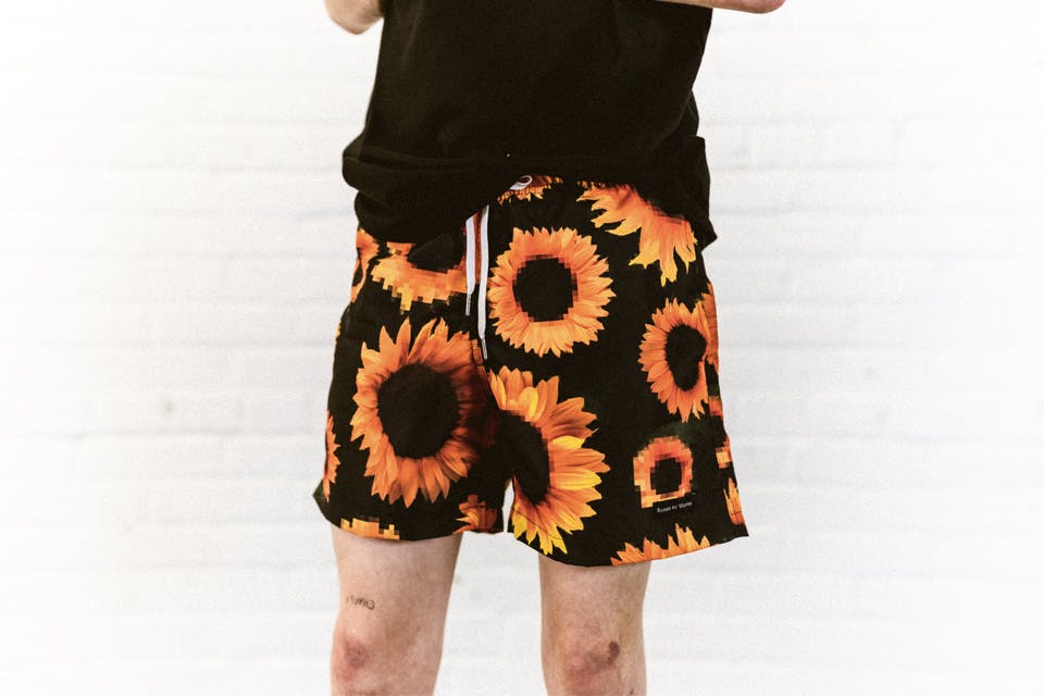 rbw bather raised by wolves surf trunks