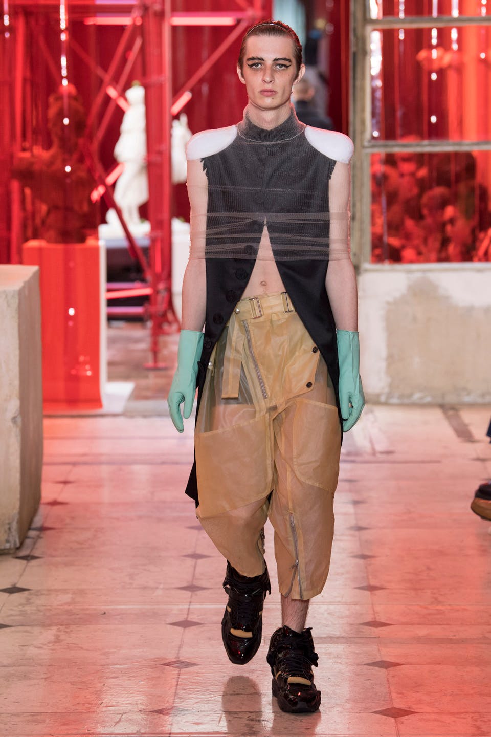 maison margiela ss1912 runway