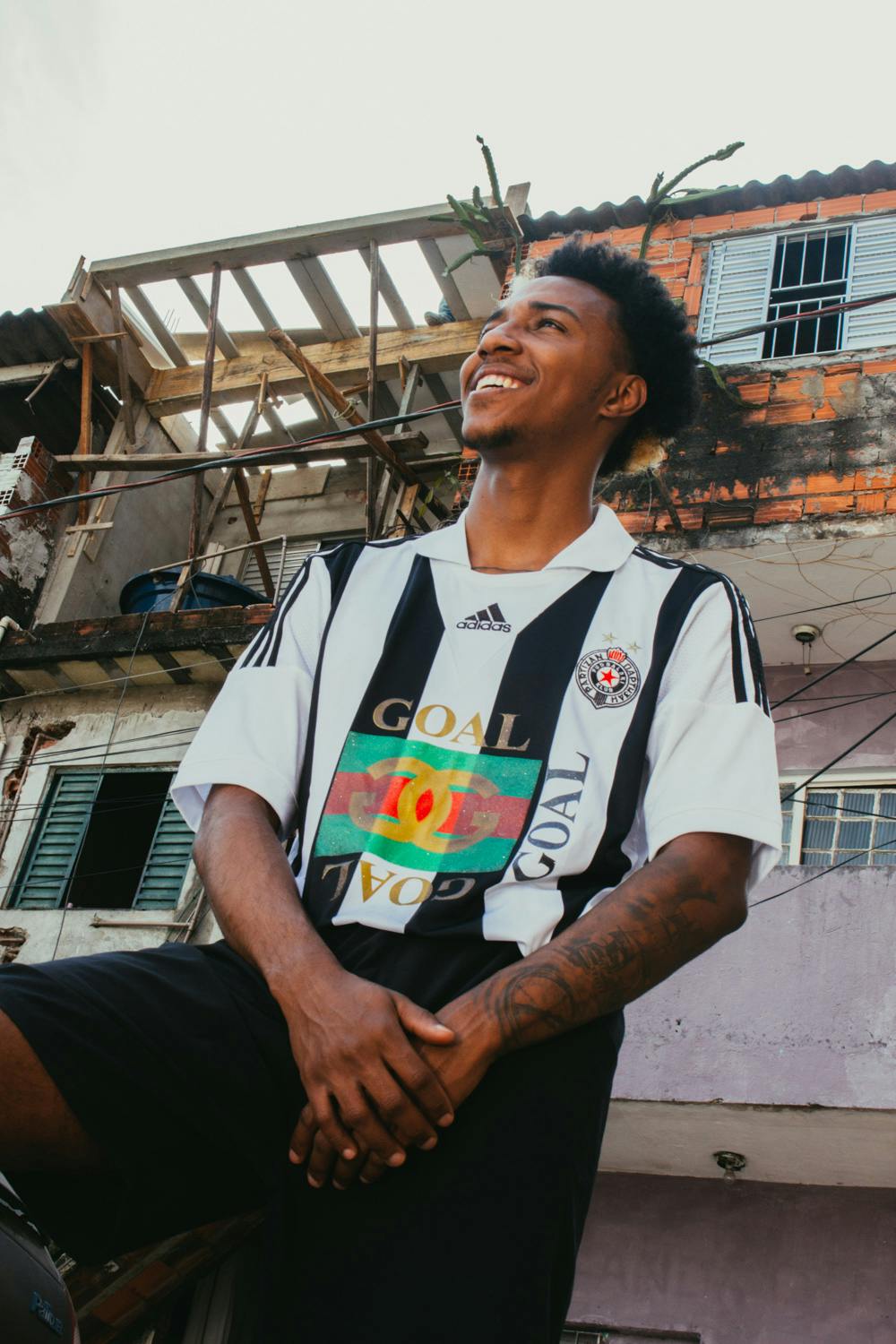 les vetements de football brazil editorial nss