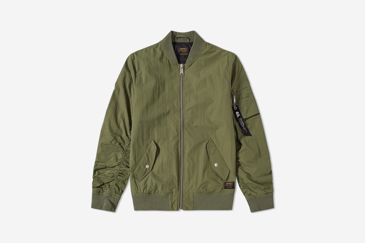 11 06 2018 carhartt adamsma 1bomberjacket dollargreen i022418 66700 hh 1 Margiela Stüssy end