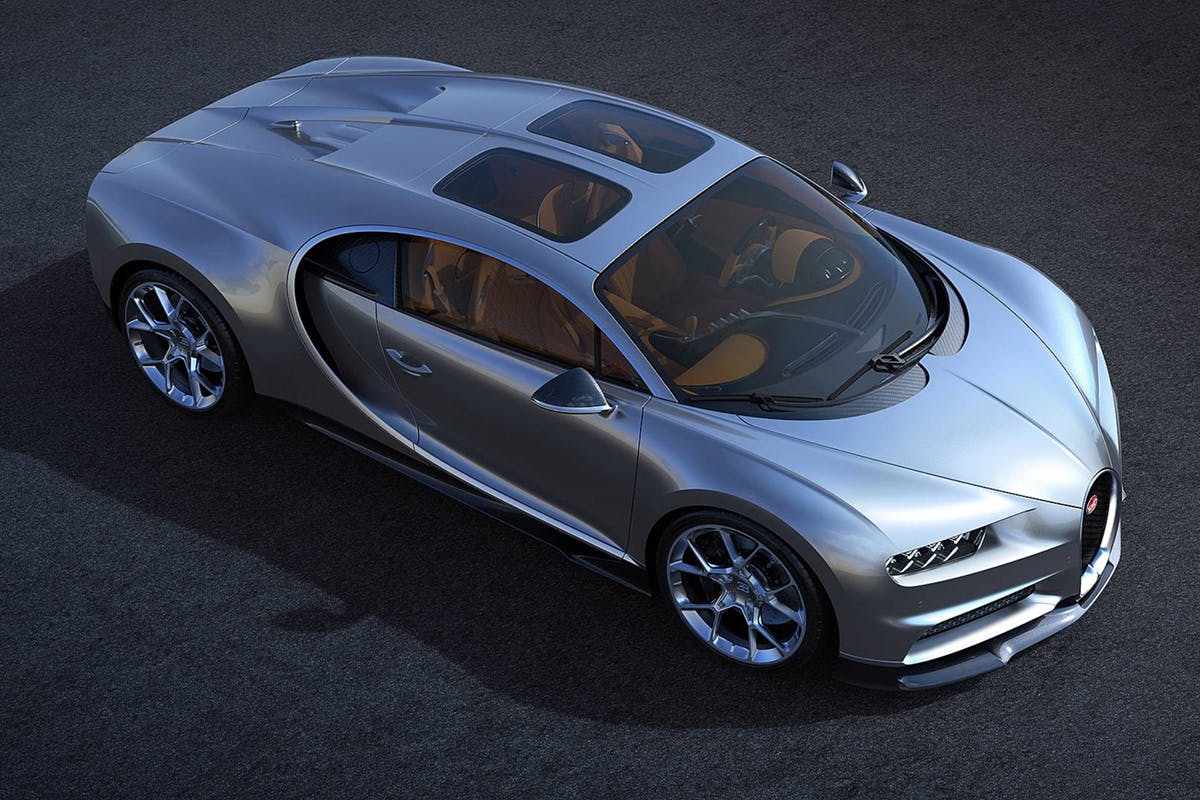 bugatti chiron sky view
