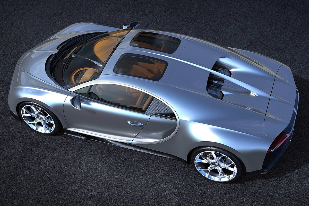 bugatti chiron sky view