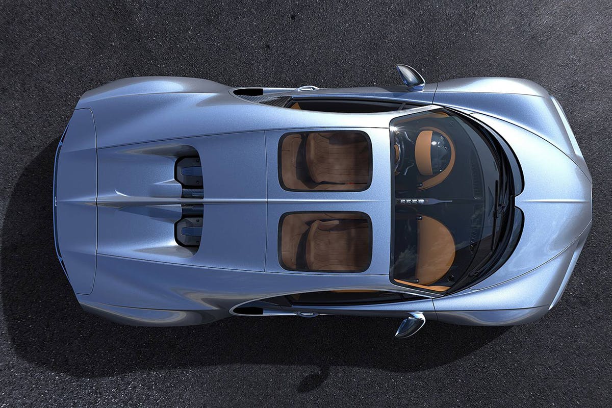 bugatti chiron sky view