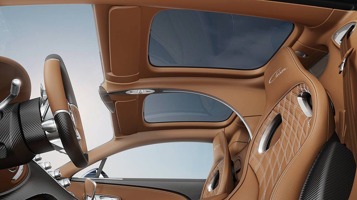 bugatti chiron sky view