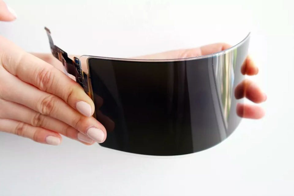 samsung unbreakable oled panel