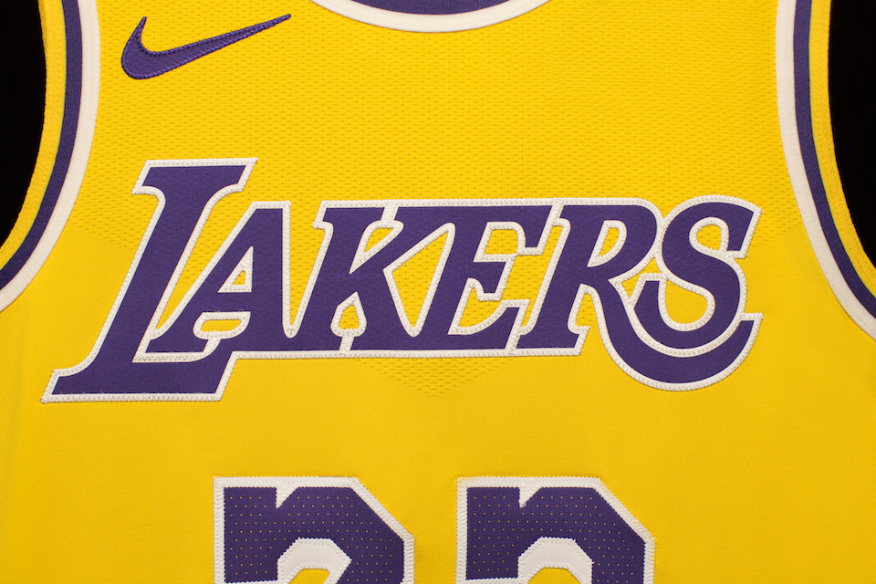 los angeles lakers lebron james icon jersey