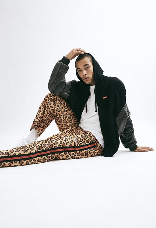 caliroots essentials track pants