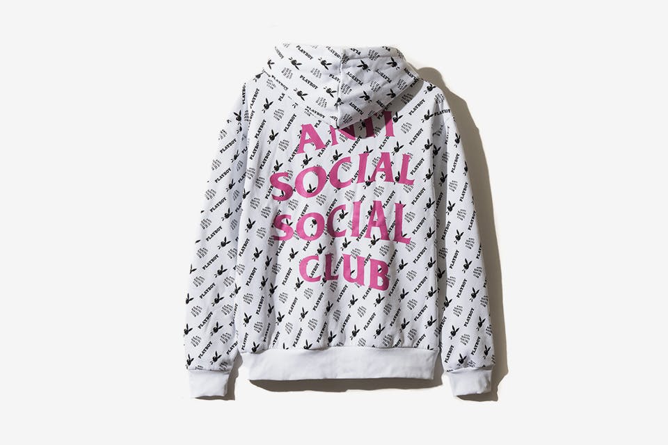 assc playboy Anti Social Social Club Playboy White Label