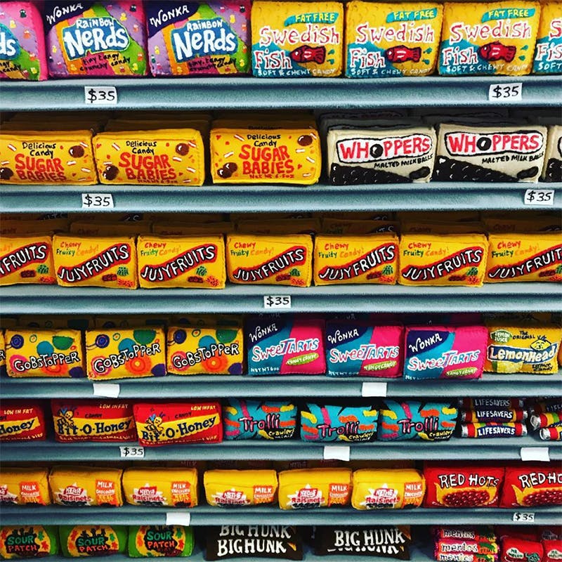 Lucy Sparrow's all-felt supermarket now open in LA - Boing Boing