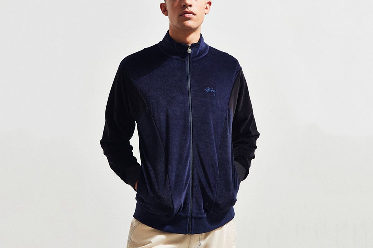 Stussy Velor Track Jacket Guess Stüssy fila