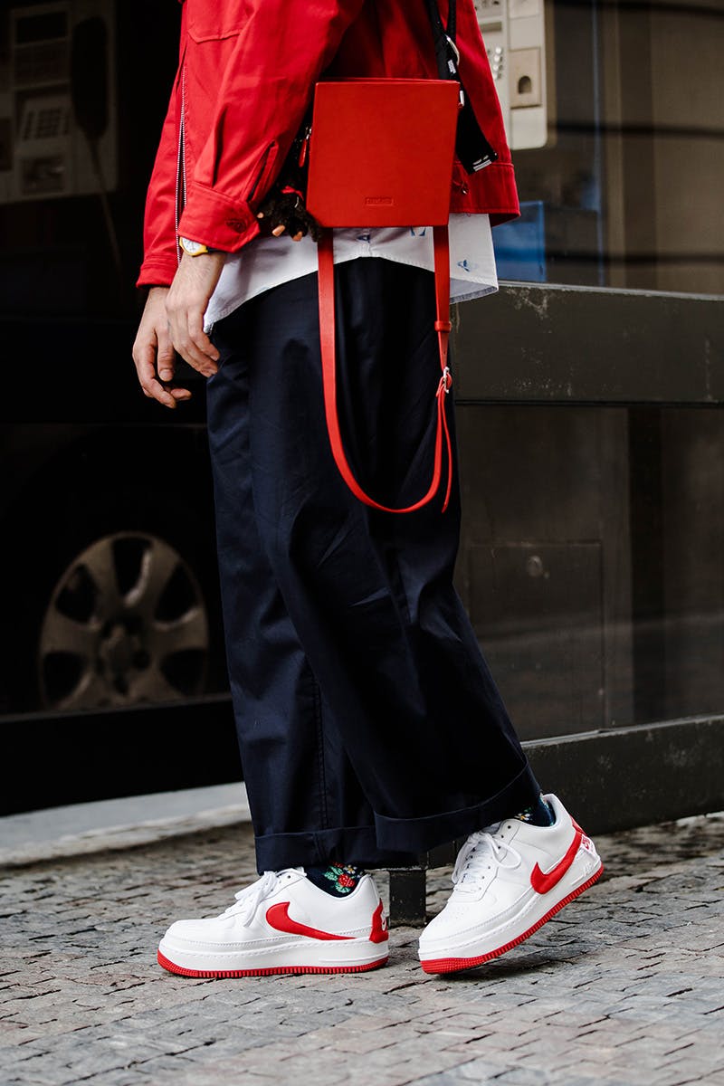prague fashion week ss19 sneaker street style Nike virgil abloh