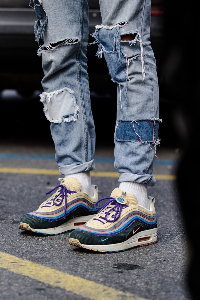 prague fashion week ss19 sneaker street style Nike virgil abloh