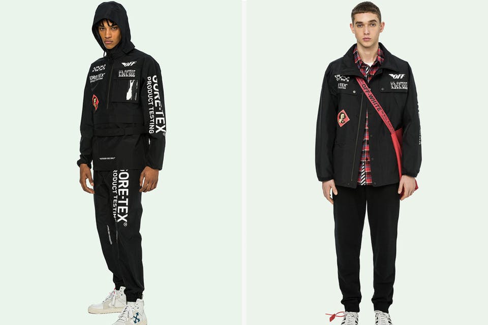 off white gore tex pre order Fall/WInter 2018 OFF-WHITE c/o Virgil Abloh gore-tex