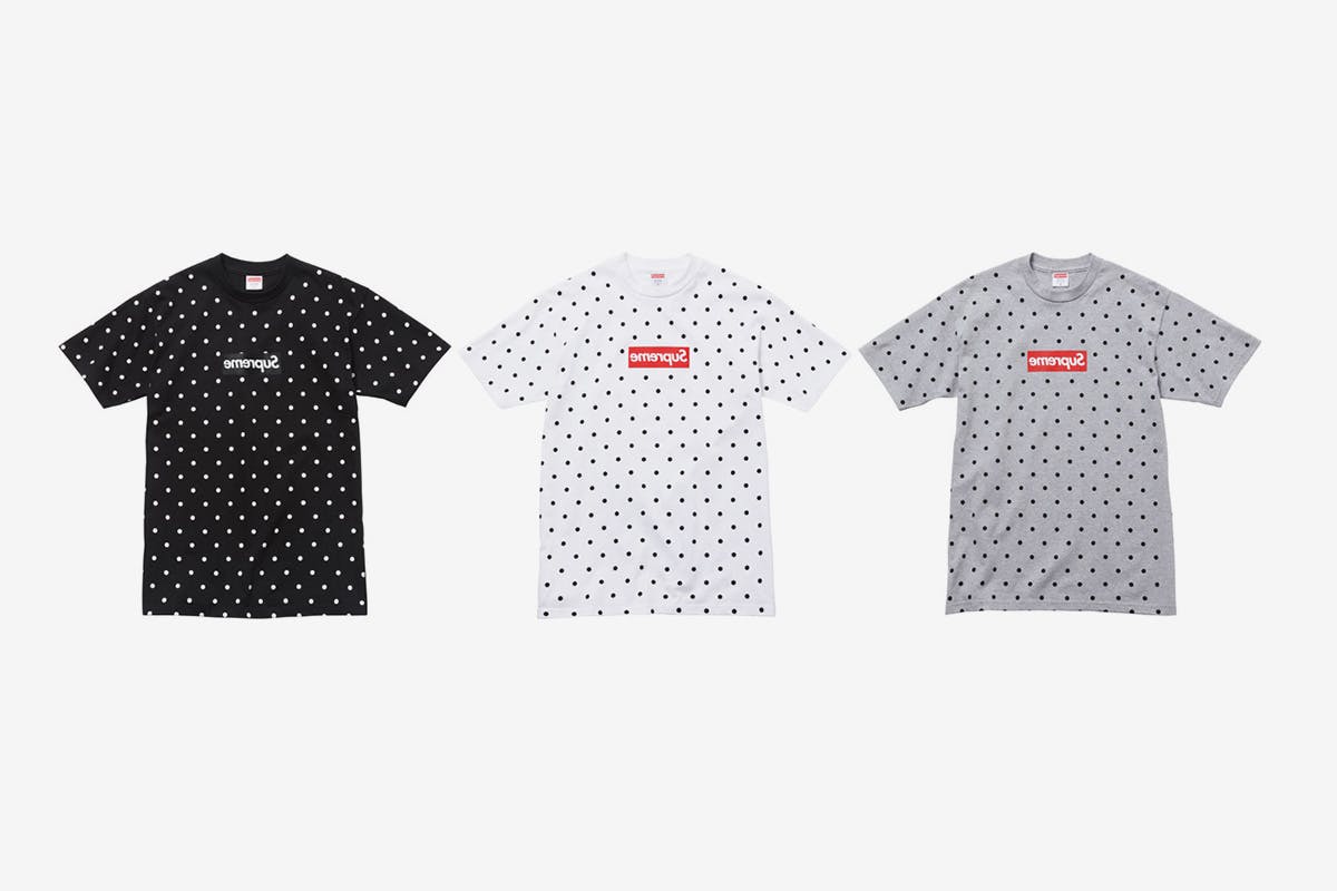 cdg supreme history 2012 comme des garcon shirt comme des garcons