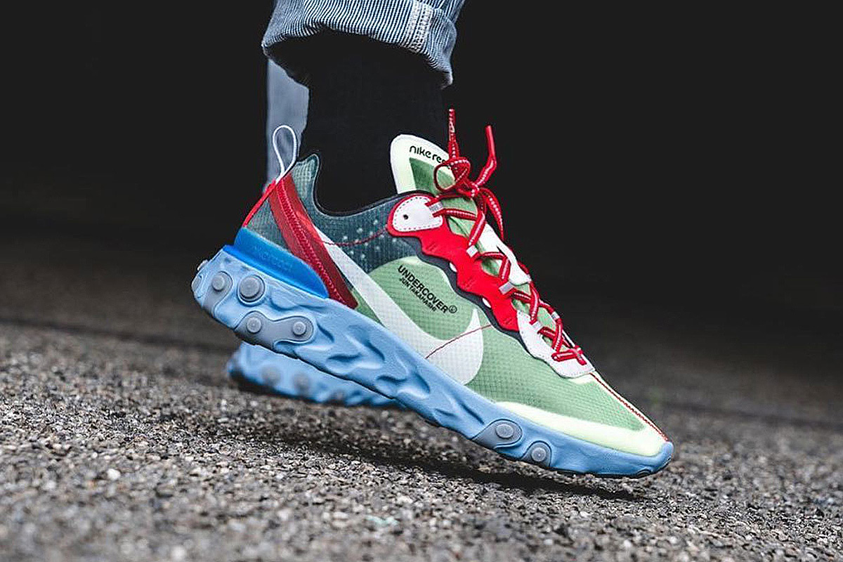 undercover nike react element 87 style roundup