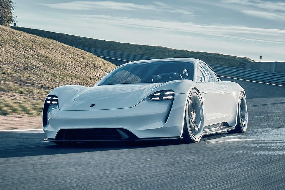 porsche taycan electric cars