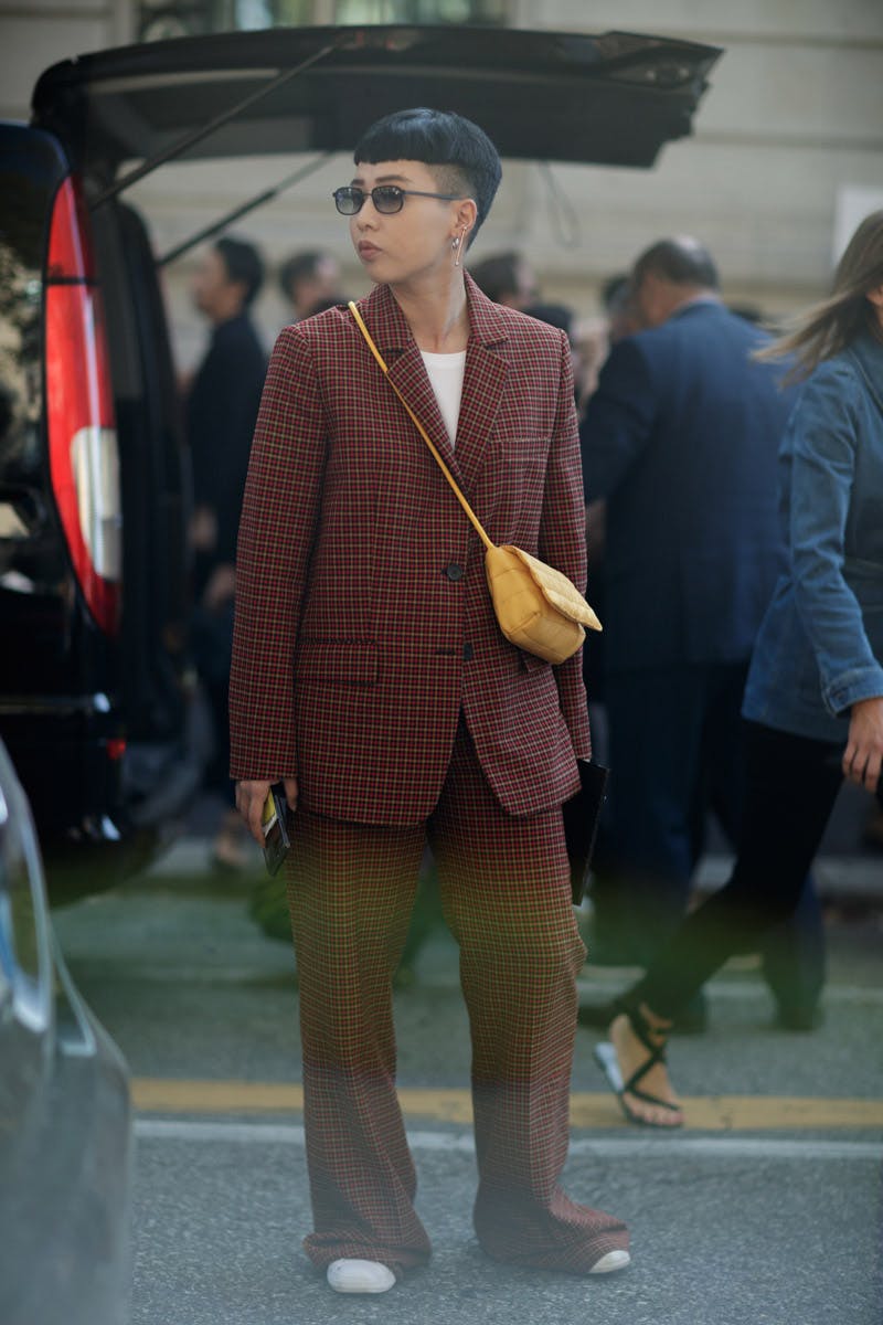 milan fashion week street style special15 Tailoring ss19