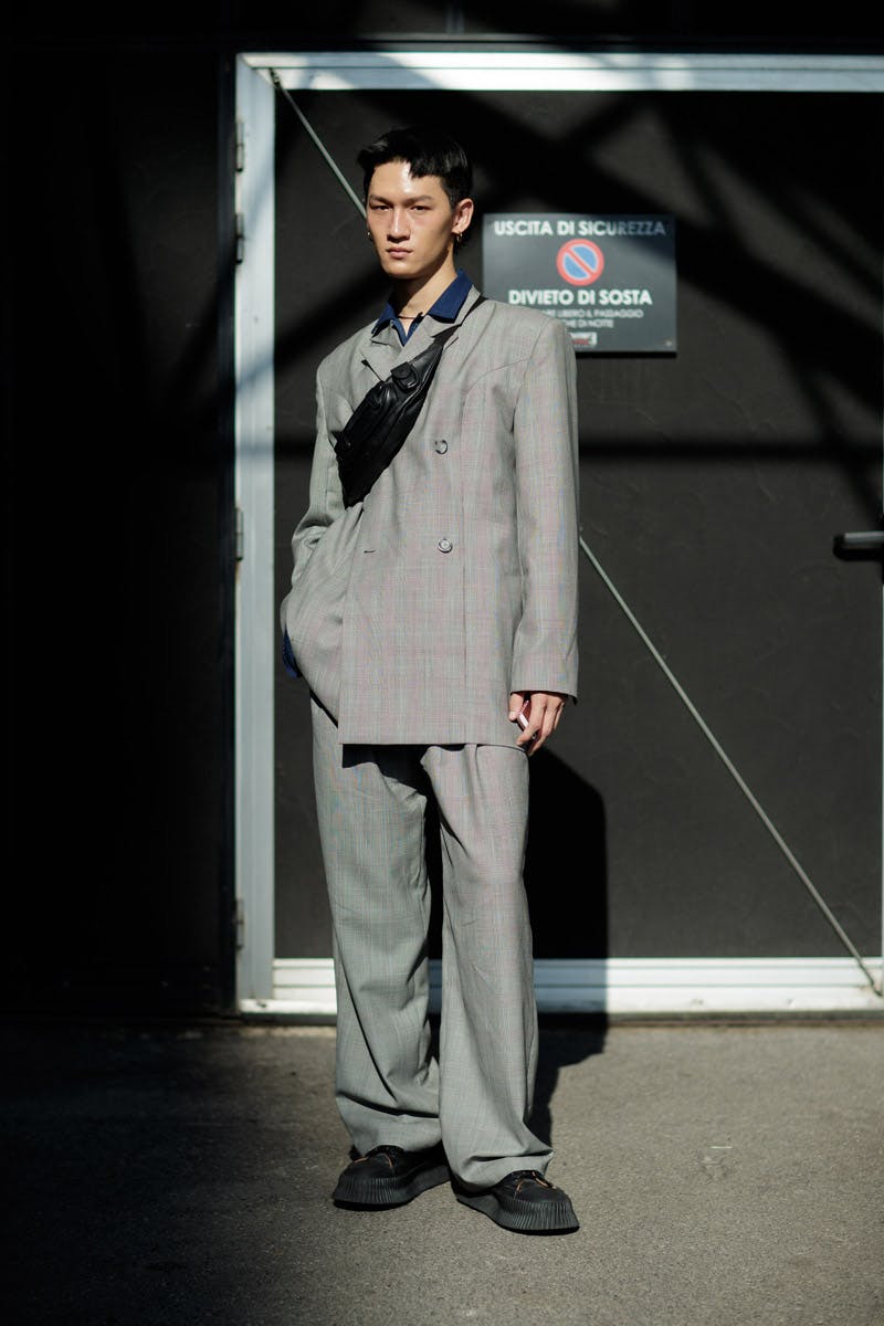 milan fashion week street style special5 Tailoring ss19