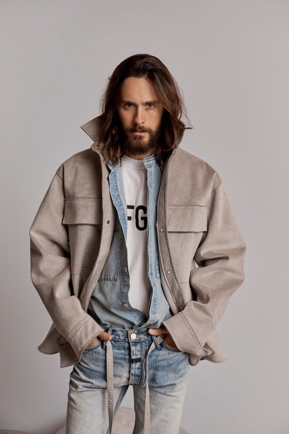 fear of god sixth collection lookbook Jared Leto