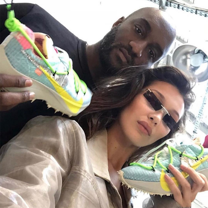 Virgil Abloh Teases New Colorful OFF-WHITE x Nike Sneaker