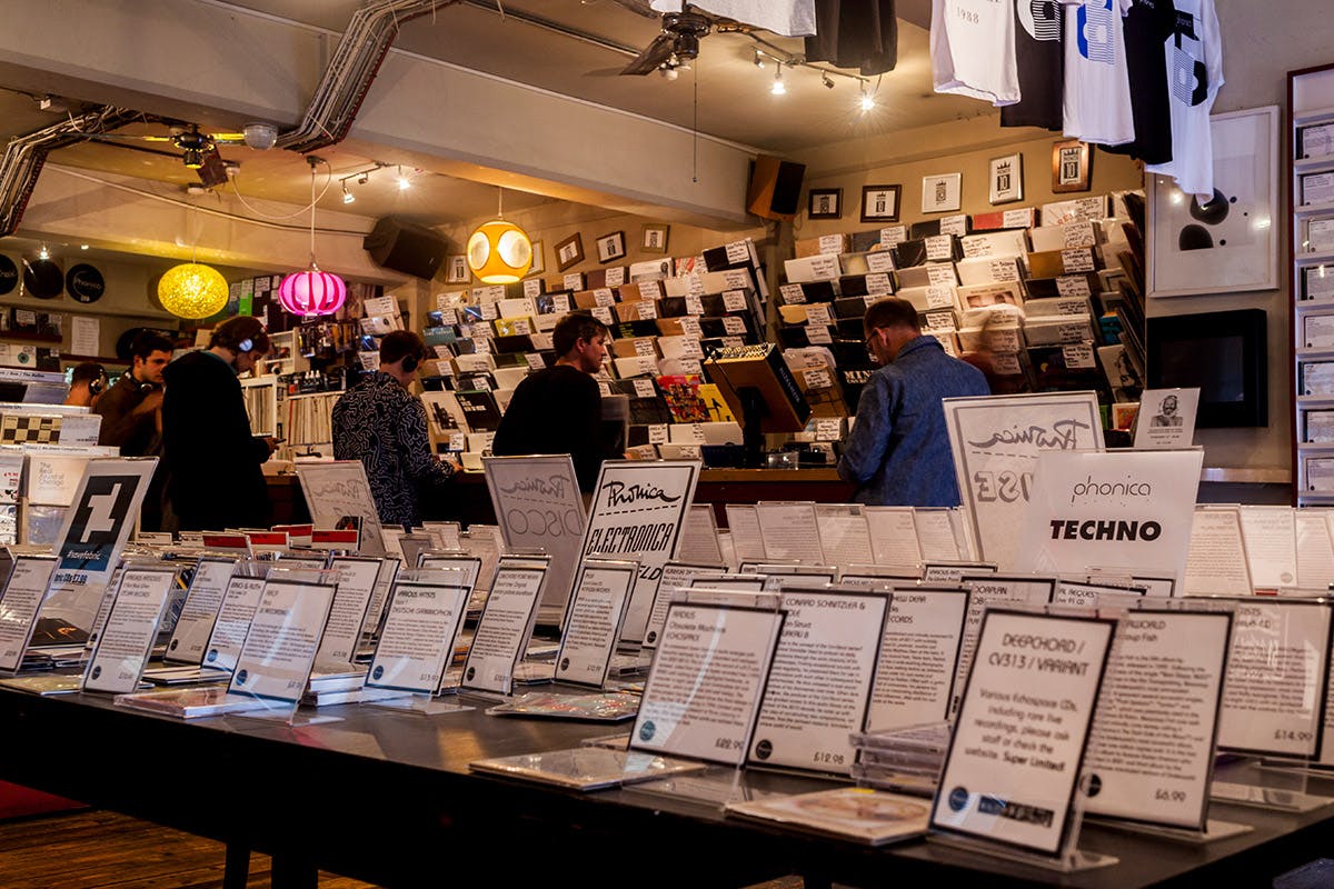 Phonica Record Store AMEX american express platinum london