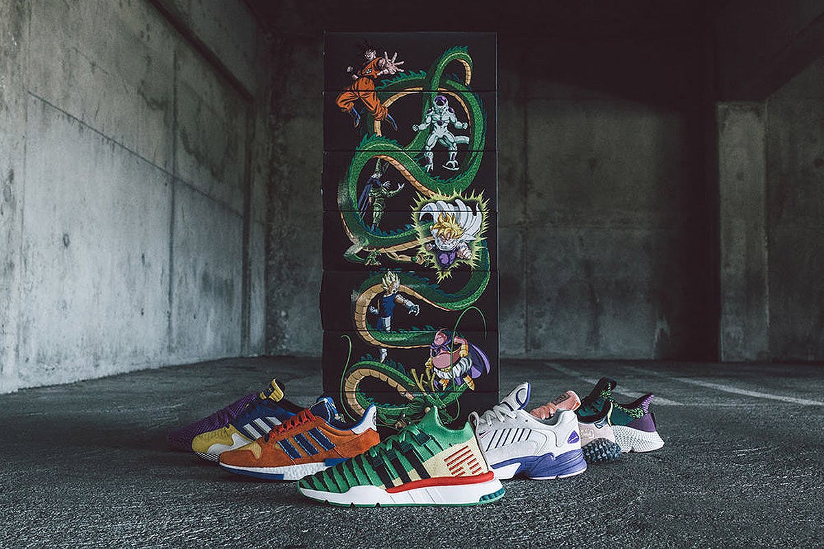 dragon ball z adidas special packaging complete