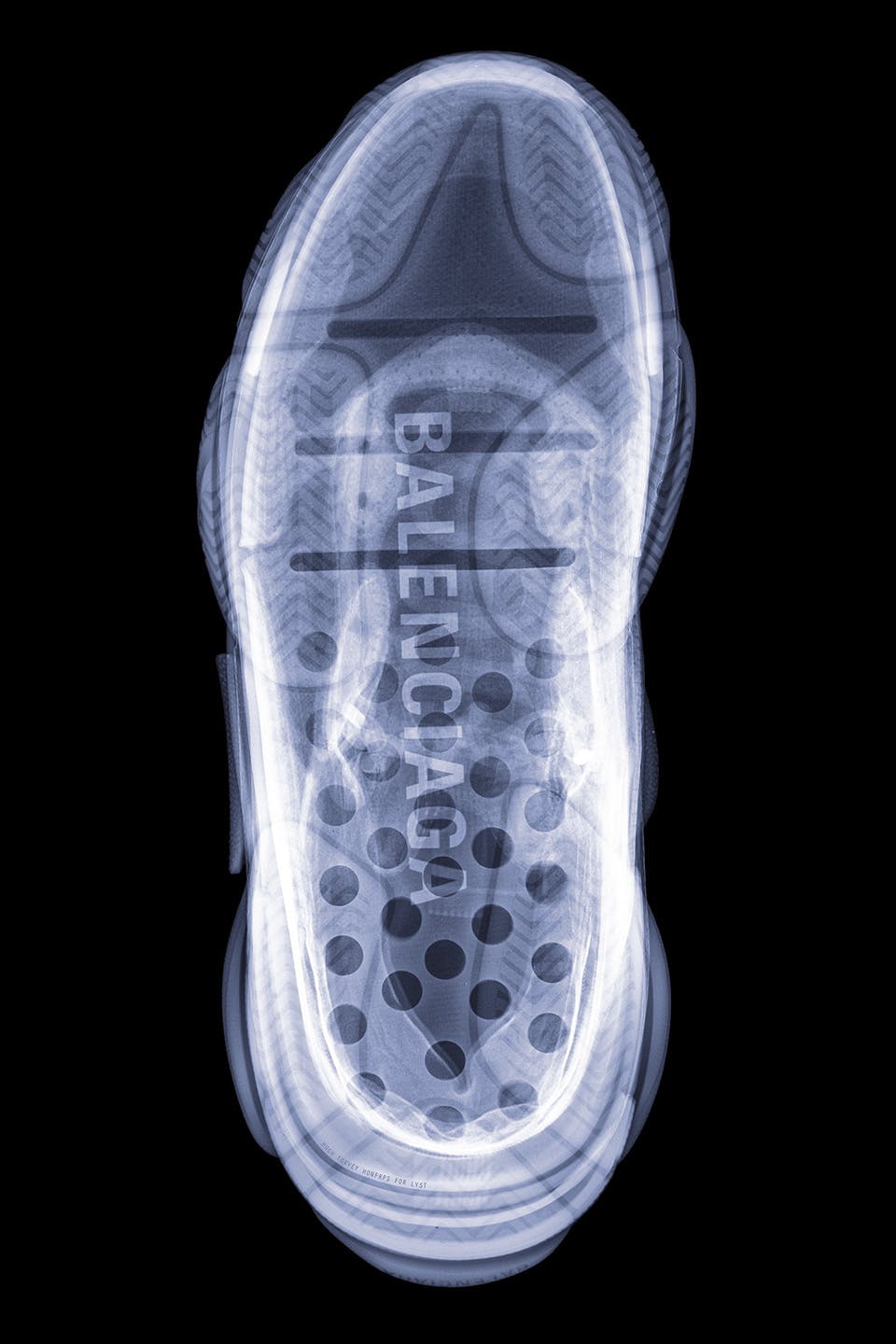 hugh turvey x ray sneaker photography