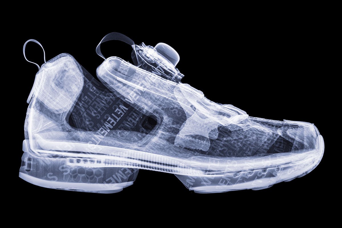 hugh turvey x ray sneaker photography