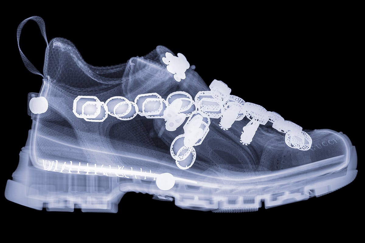 hugh turvey x ray sneaker photography