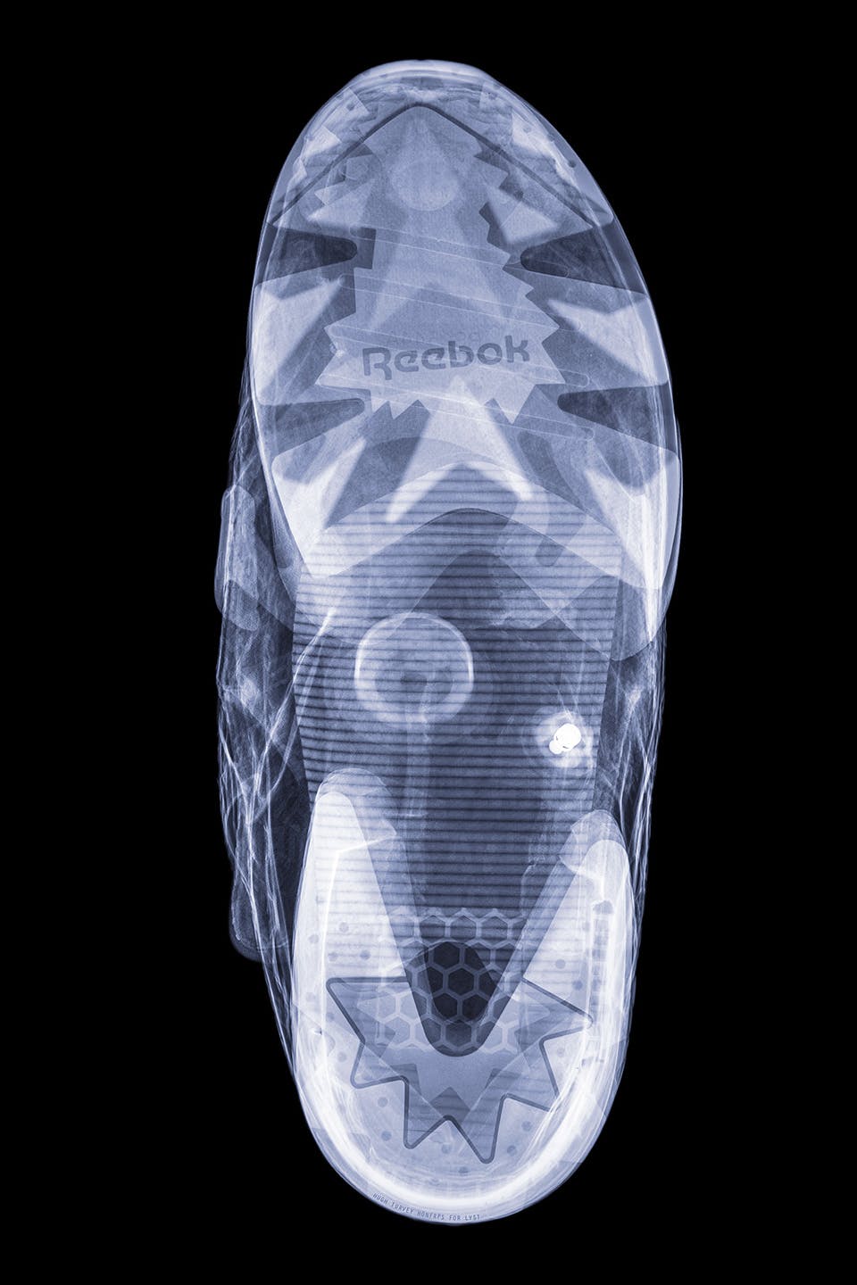 hugh turvey x ray sneaker photography