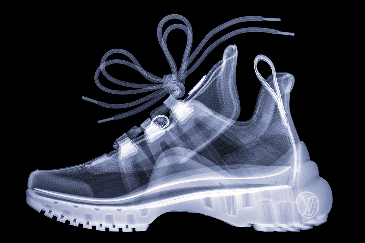 hugh turvey x ray sneaker photography