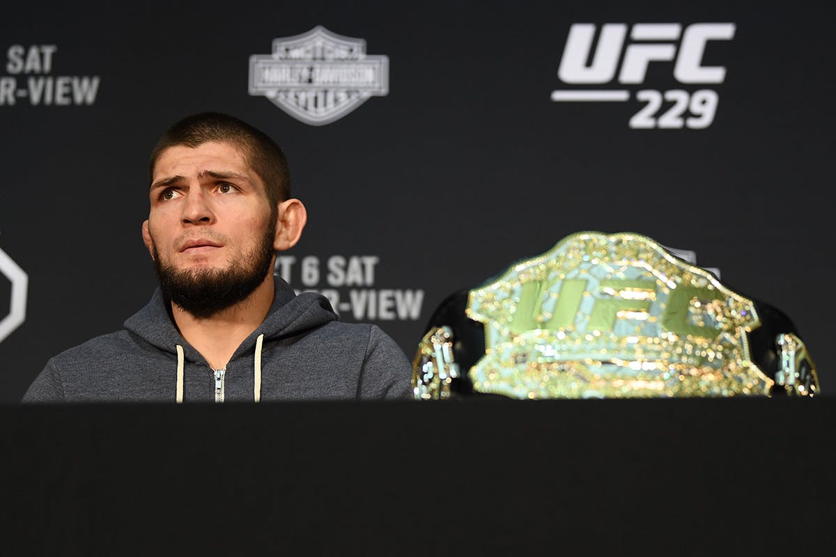 khabib nurmagomedov explains brawl ufc 229 Conor McGregor