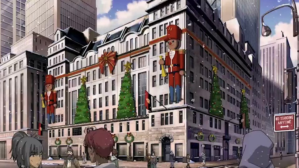 neo yokio christmas teaser ezra koenig netflix