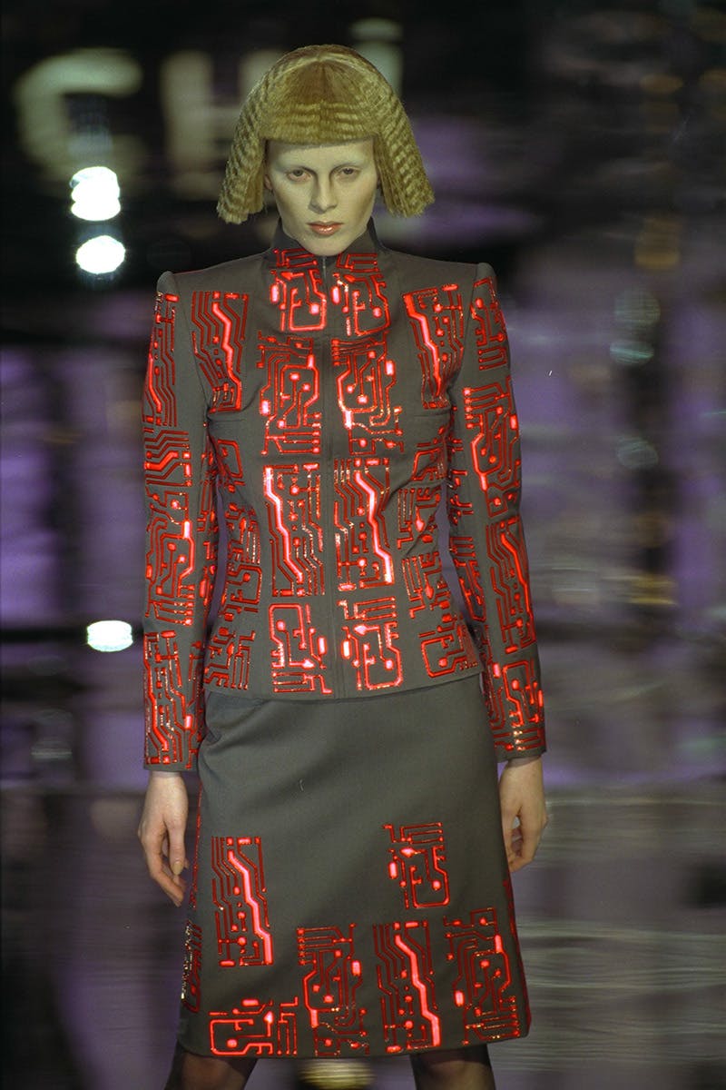 evolution space aged fashion André Courrèges Louis Vuitton Nike