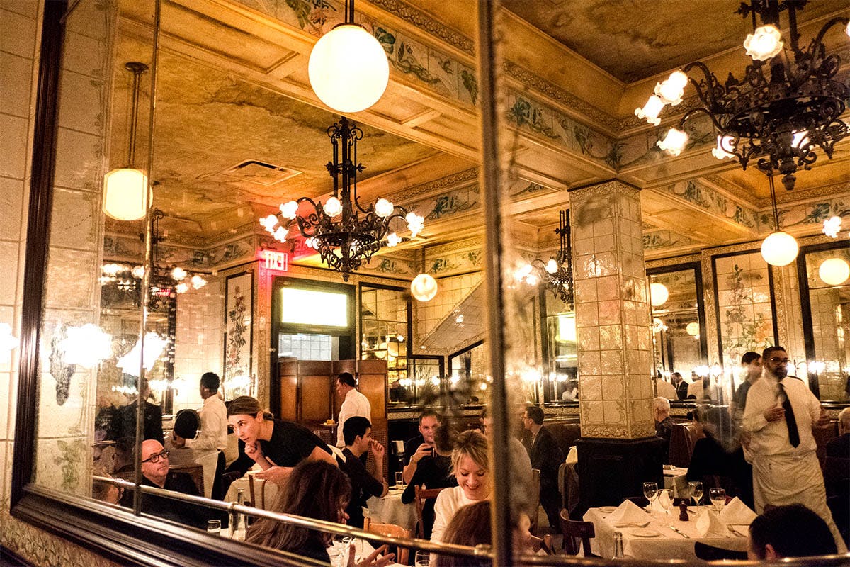 new york mid range restaurants augustine AMEX american express platinum food &amp; drink