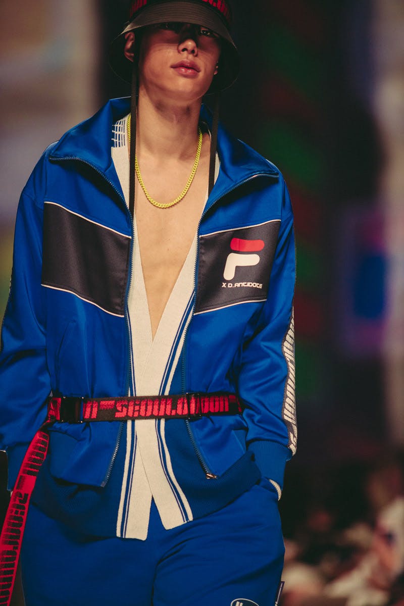 D-Antidote Collab With Fila for SS19 at Seoul Fashion Week