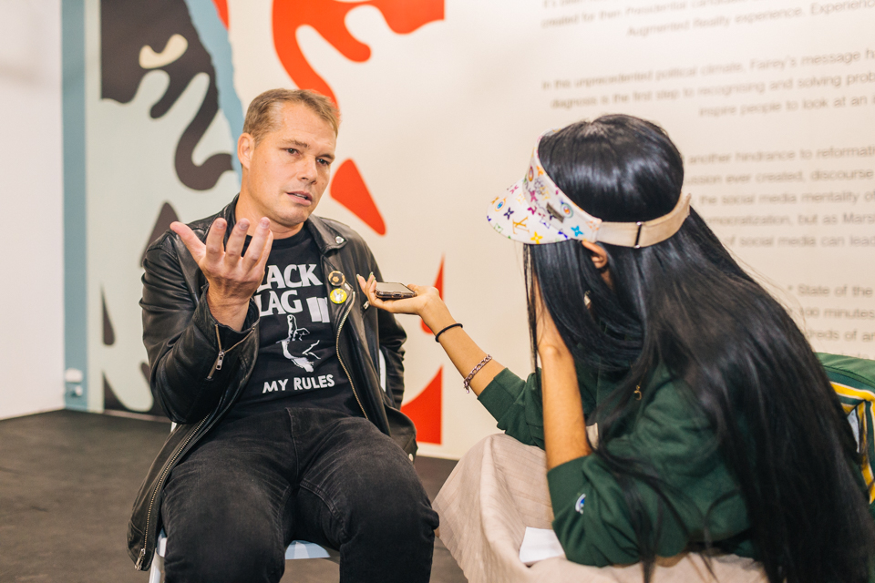 shepard fairey obey interview OBEY Clothing