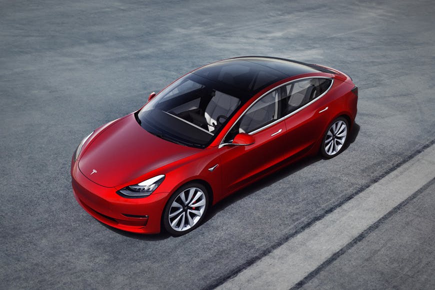 tesla mid range model 3 Elon Musk tesla model 3