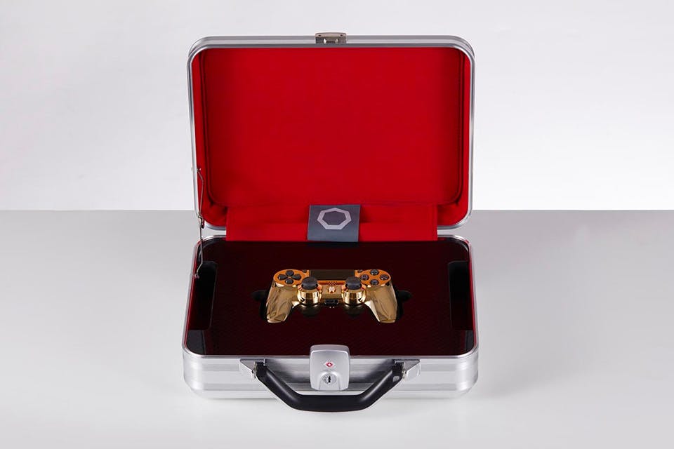 24K Gold Gaming Controllers