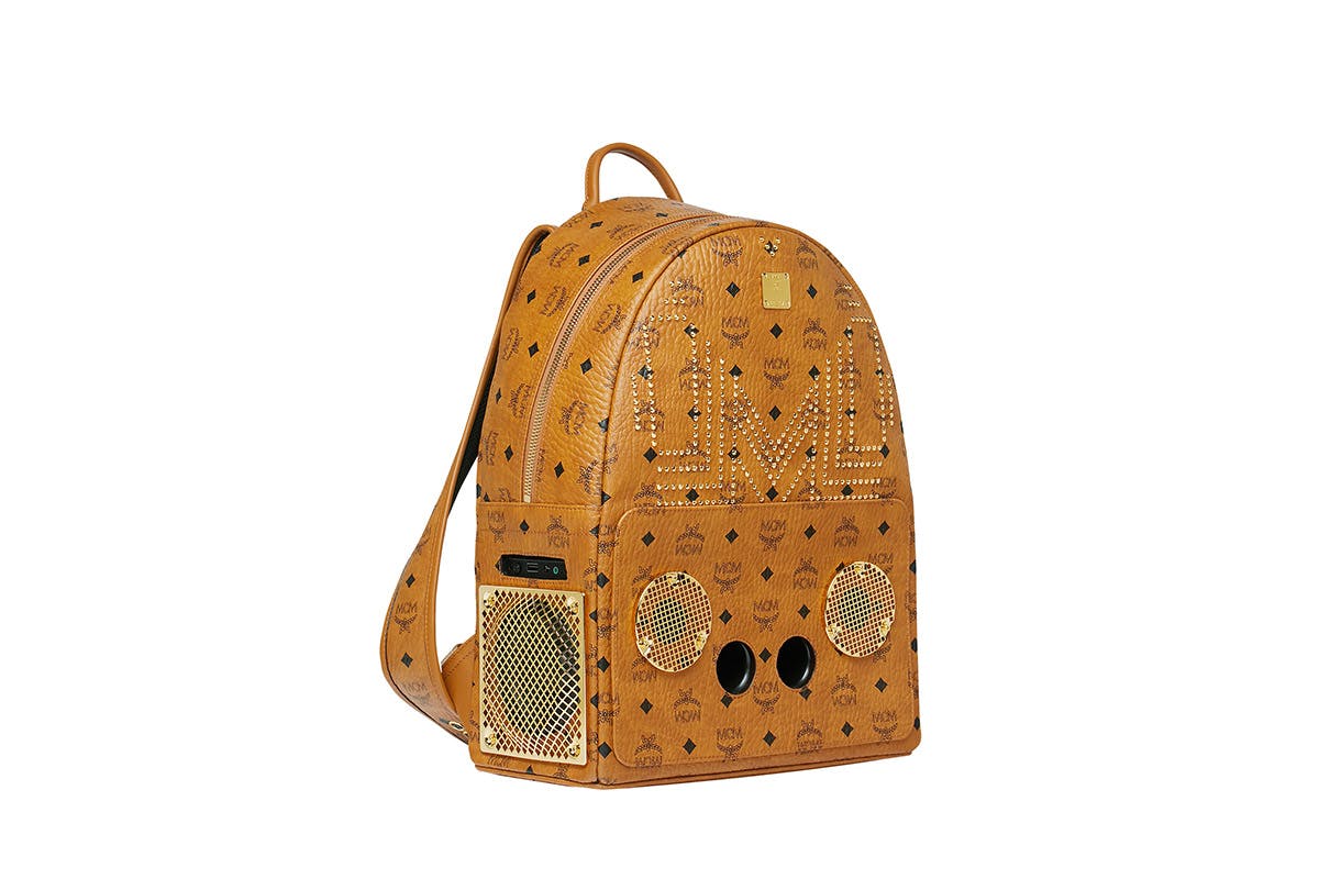 mcm wizpak backpack collaboration MCM x Wizpak