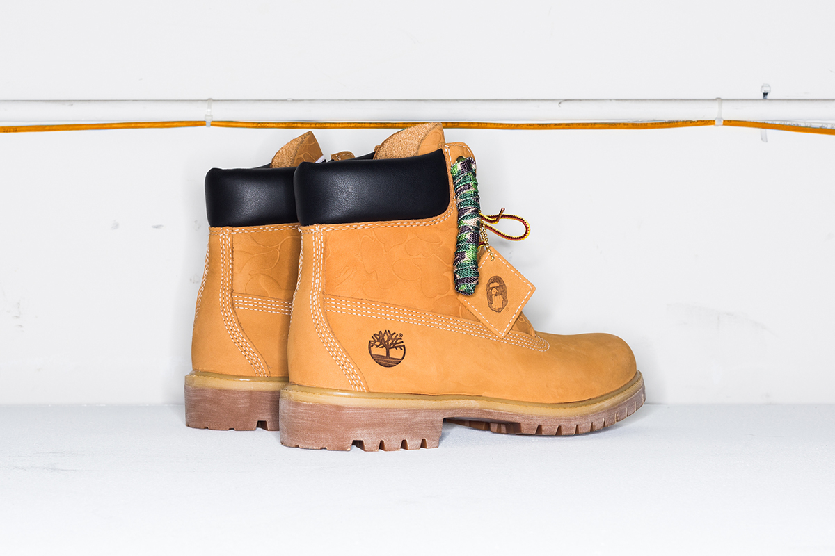 UNDEFEATED x A BATHING APE x Timberland: Official Release Info