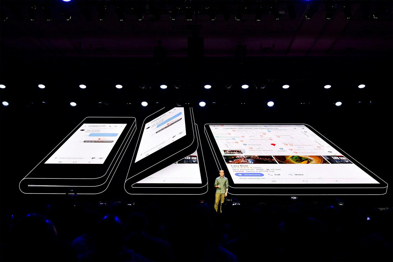 samsung foldable smartphone infinity flex display