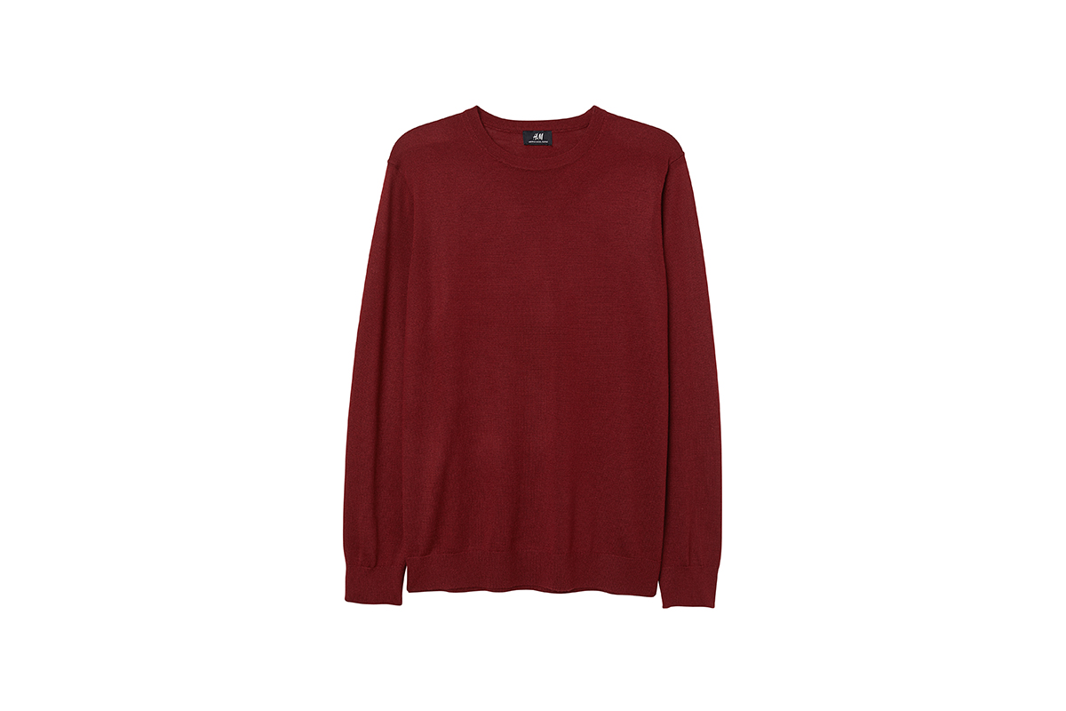 H&M Knit Merino Blend Sweater Gift Guide holiday