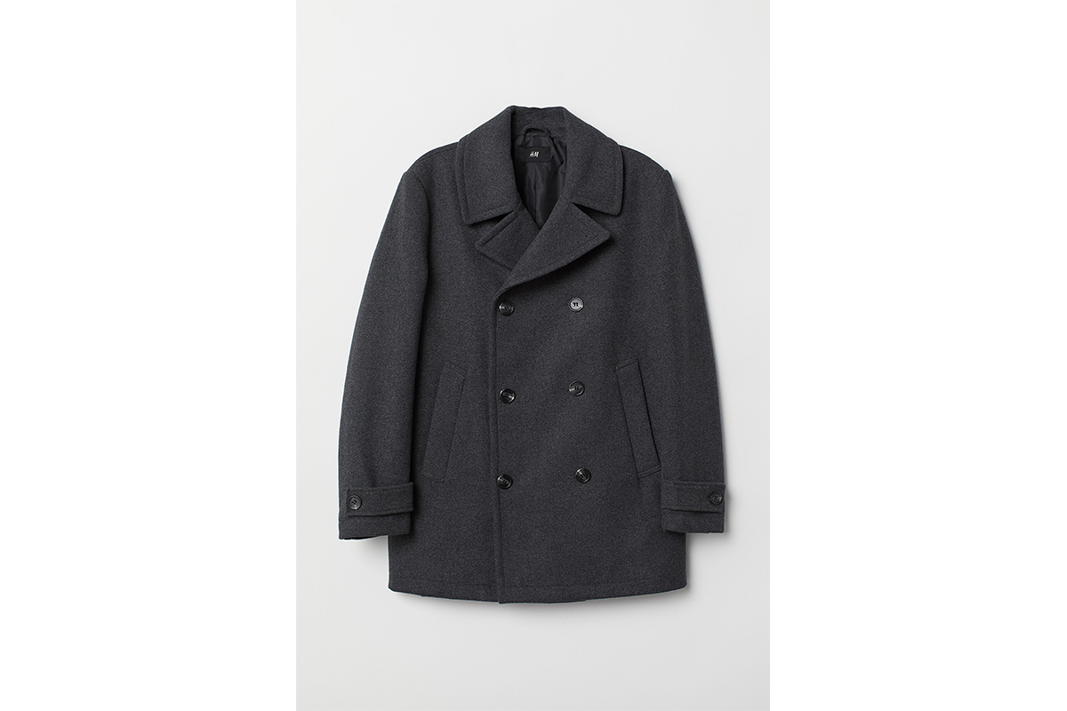 HM Pea Coat Gift Guide h&m holiday