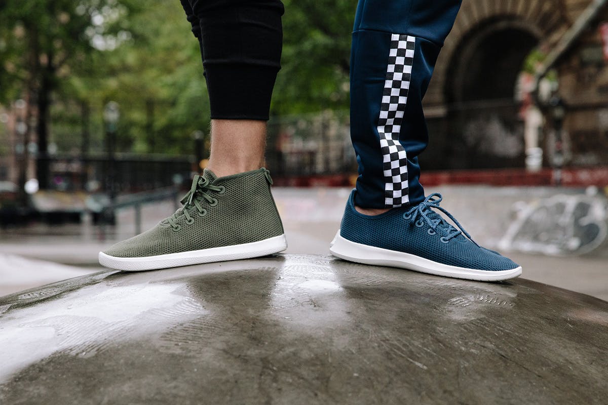 Allbirds Tree Topper Blue Mesh Casual High Top Sneakers Shoes Men\'s US 8 NWB Tree Toppers for Men | High-Tops | Allbirds main image 2