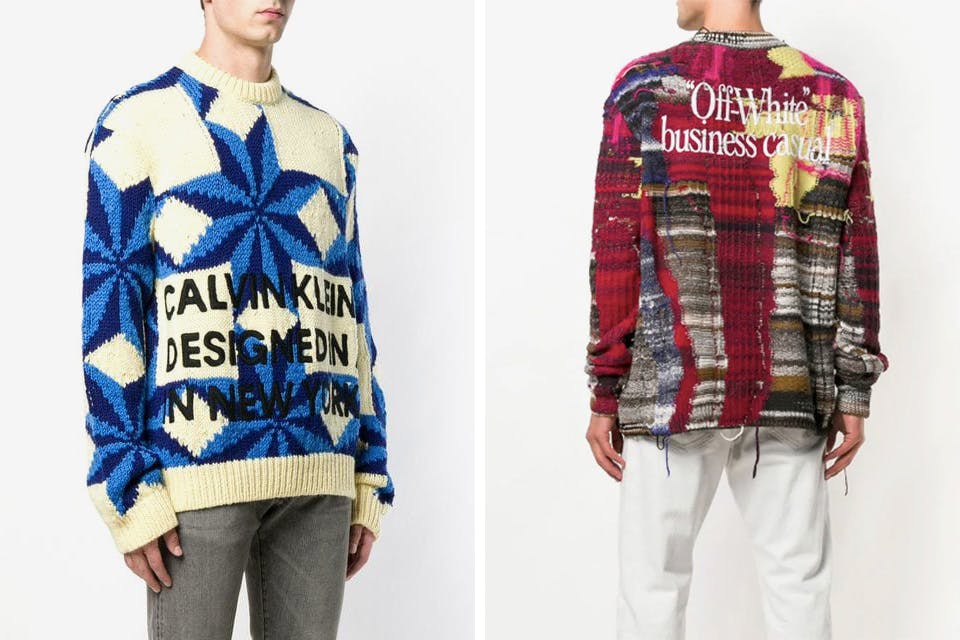 farfetch main Calvin Klein OFF-WHITE c/o Virgil Abloh kenzo