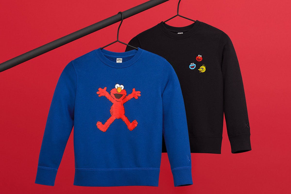 kaws sesame street uniqlo fw18 collection