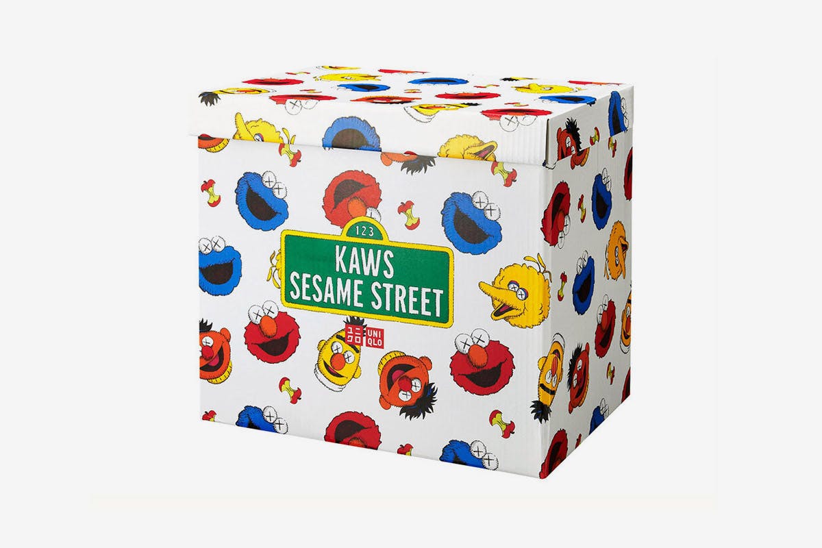 kaws sesame street uniqlo fw18 collection