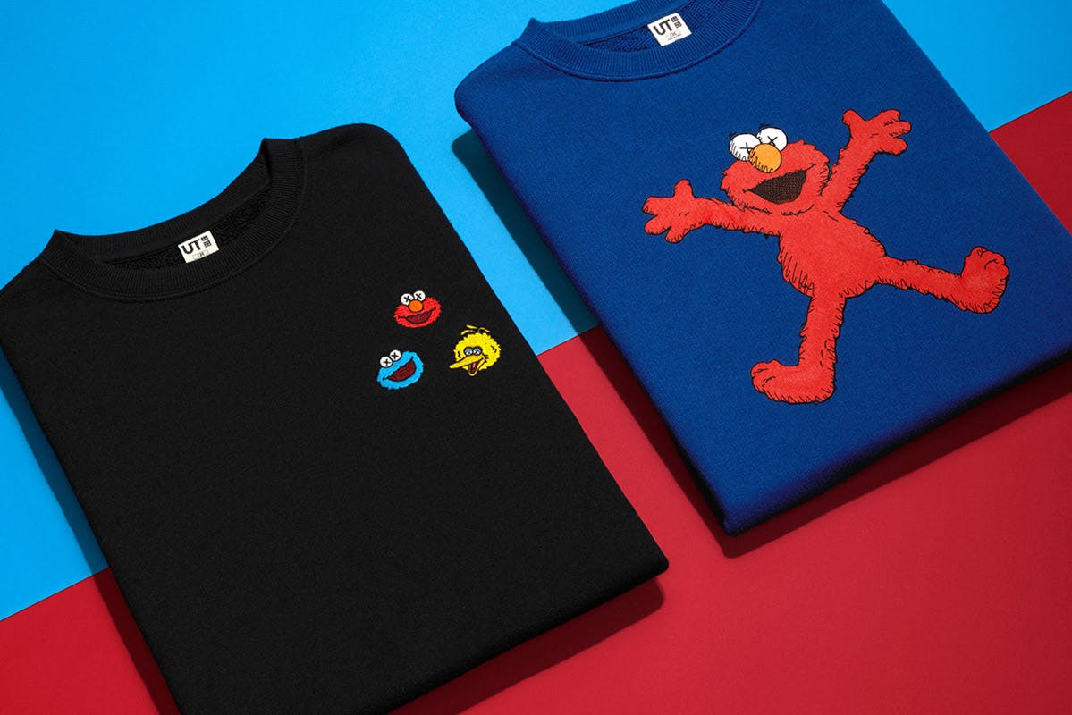 kaws sesame street uniqlo fw18 collection