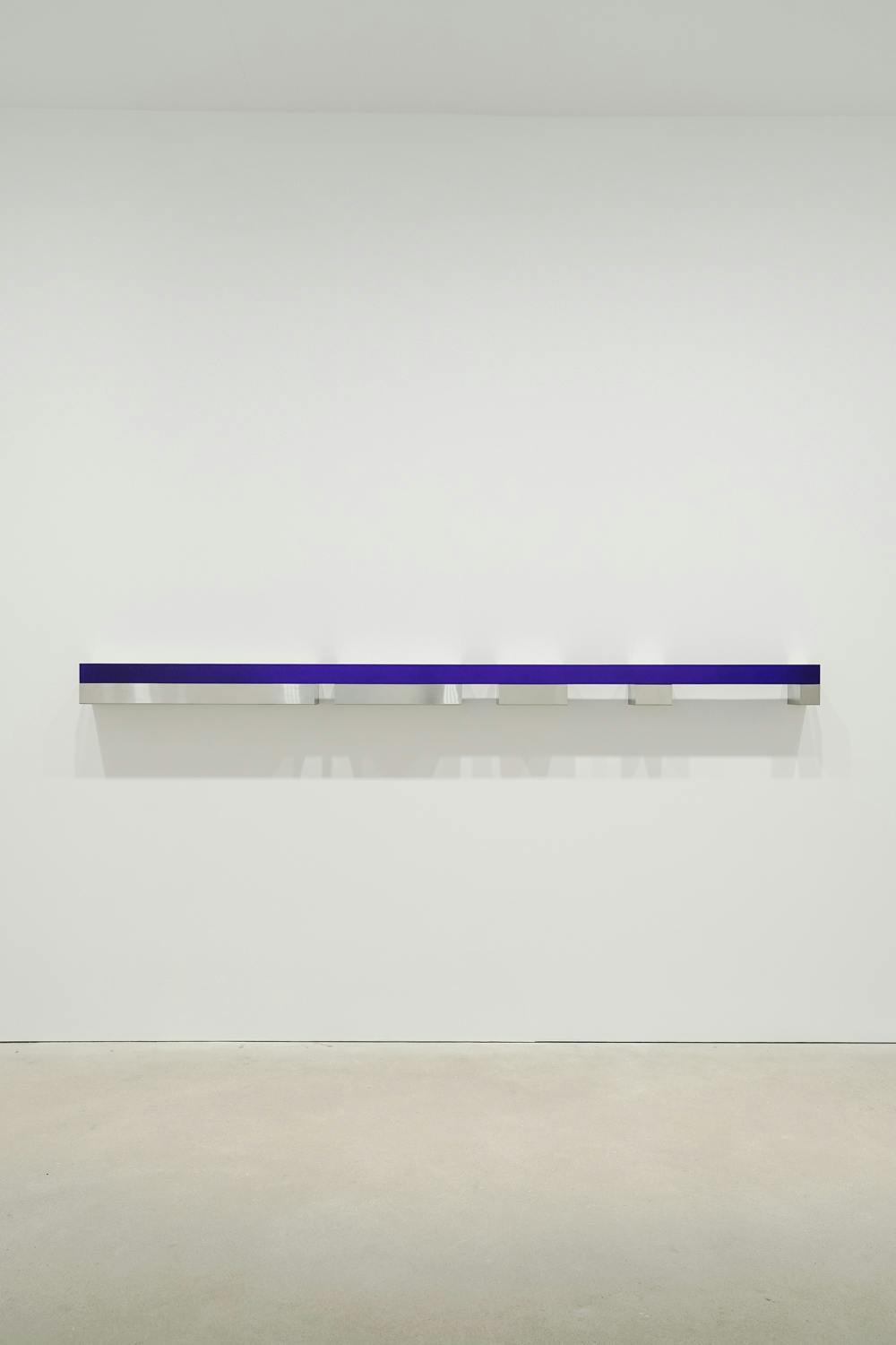 dan flavin donald judd john mccracken fred sandback david zwirner exhibition